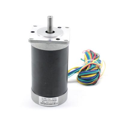 China 24V Mini Brushless Motor 3000RPM 0.44nm 138W 57BL06 002 High Efficiency for sale
