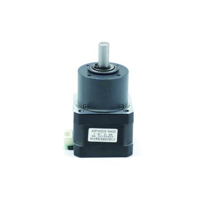 China 12 Volt Gearbox Stepper Motor Nema 17 Reduction Gearbox 0.4A 2.5 Kg Cm 34 Oz In for sale