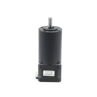 China Cylindrical Gearbox Stepper Motor 8 Nm 4 nm 12v Gear Reducer Ratio 1 54 for sale