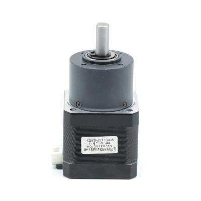 China 0.4a 1.54Nm 15 kg cm Gearbox Stepper Motor 42x42mm Reduction 1 5 for sale