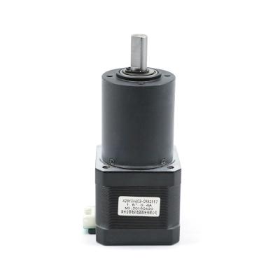 China 42mm Gearbox Stepper Motor Speed Reducer 0.4a 3.8 Kg Cm 340 Oz In Explosion Proof for sale