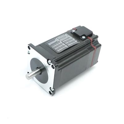 China 23 Nema Integrated Pulse Open Loop Stepper Motor With Driver 1.8 Degree for sale