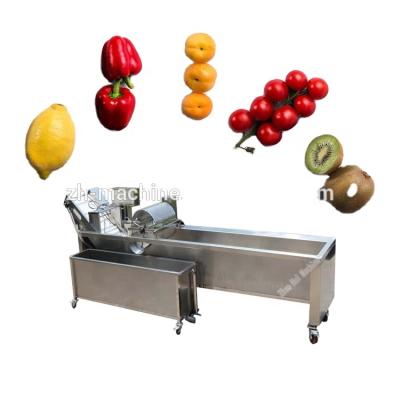 China Auto Industrial Vegetable Fruit Washing Machine Cleaning  380/220v 180KG 1.7kw for sale