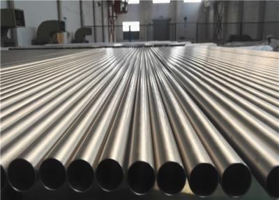 China Vacuum Annealing Seamless Titanium Tube , Heat Exchanger Round Metal Tubing for sale
