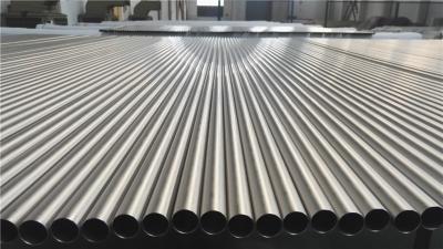 China Bright Surface Heat Exchanger Tube , 12mm Thickness Grade 2 Seamless Titanium Tube for sale