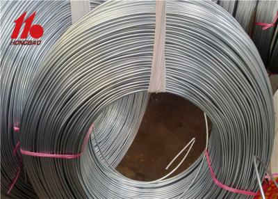 China OD4.76 tubería de acero revestida de Bundy del condensador del refrigerador del PESO 0,7 del cinc de acero del tubo en venta