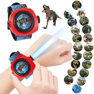 China LED Display 3D Cartoon Projection Picture Kids Watch Boy Girl Clock Projection Watch For Latest 20 Picture Projection Watch for sale