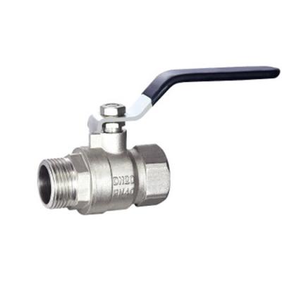 Quality Male Threaded Brass Ball Valve Industrial Materials Brass Ball Valve SS Thread for sale