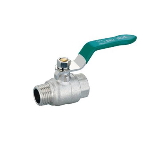 Quality Male 1/2 Inch Threaded Ball Valve SS Valve Forged Gas Water Chrome Plating 1/2″ (600WOG, 150WSP) for sale