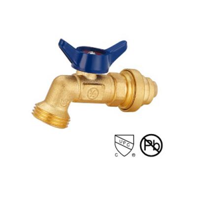 Quality Brass Ball Valve Quick Connected Stop Valve With Aluminum Handle 1/2" 3/4“ stop for sale