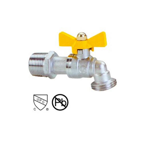 Quality General 1/2- -3 /4 Ball Valve Hose Bibb Gas Oil Water Bib Valve for sale