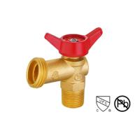 Quality Heavy Duty Hose Bibb Valves Male Threaded Brass Ball Valve With Aluminum Alloy for sale