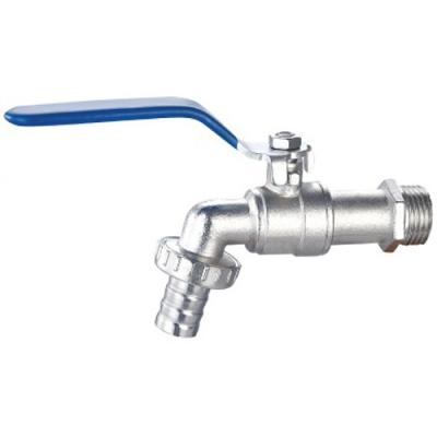 Quality Bibcock Ball Valve With Brass / Zinc Body & PVC Filter Rubber Gasket Bibcock For for sale