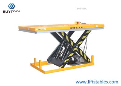 China 2000 Lb 1 500 Lb Fixed Electric Lift Table Heavy Duty Hydraulic  1700×850mm for sale