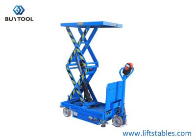 China 0.8kw Hydraulic Heavy Duty Mobile Lift Tables 500kg 300kg  800kg 1000kg for sale