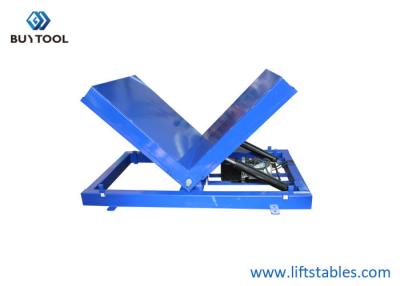 China Verti Lift Hydraulic Tilting 90 Degree Lift Table 2000kg Capacity for sale