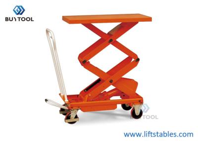 China Electric Hydraulic Double Scissor Lift Table Cart 56