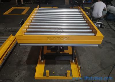 China Mobile Semi Electric Portable Hydraulic Lift Table Platform for sale