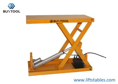 China Mechanical Small Electric Ball Screw Scissor Lift Tables Mini 100kg 50kg For Lab for sale