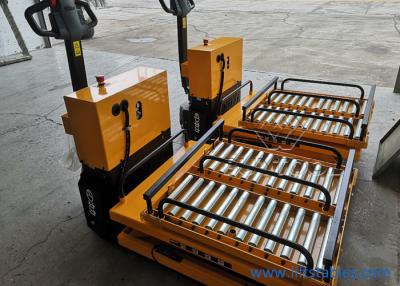 China Heavy Duty Fully Electric Pallet Stacker Truck 500kg for sale