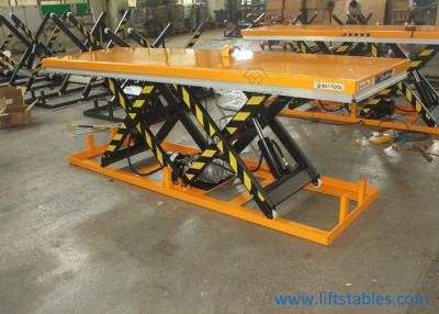 China Heavy Duty Large Stationary Hydraulic Scissor Lift Table 500kg 1000 Lbs for sale