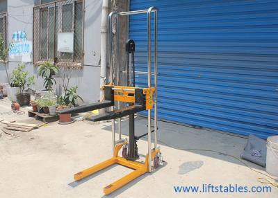 China Manual Hydraulic Pallet Stacker PJ4150a 400kg Capacity Light Weight Economic for sale