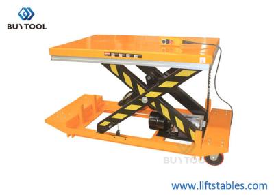 China Portable Movable Scissor Lift Table Material Handling Lift Table For Pallets 50