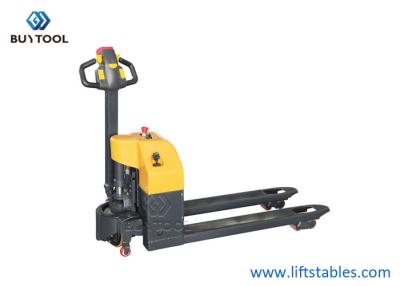 China Hand Alloy Steel Motorized Pallet Truck With 1.5 Ton Capacity for sale