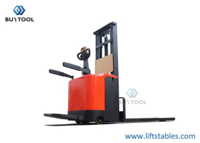 China Full Electric Motorized Pallet Jack 1 Ton Lifting Height 3000mm For Warehouse for sale