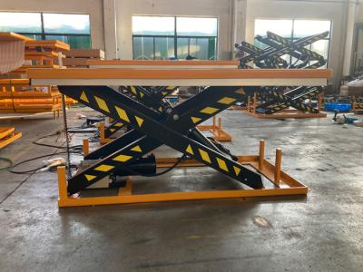 China 2.2KW 4T Heavy Duty Stationary Lift Table For Work Process Optimization for sale