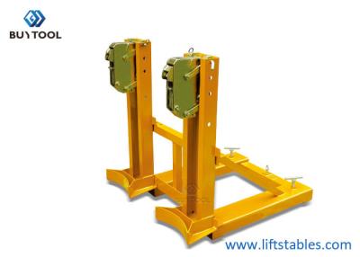 China Double Bucket Drum Grap For Forklift Hydraulic Grabber Forklift Attachment for sale