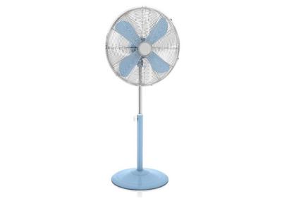 China Low Noise Retro 16 Inch Standing Fan 50w 3 Speed With Brushed Nicked Australia for sale