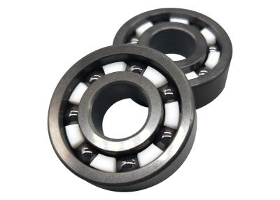 China Black Low Noise Si3N4 6302 Chemical Bearings for sale