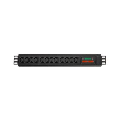 China 12 Way UK Type PDU Extension Socket With On/Off Switch, Timer for sale
