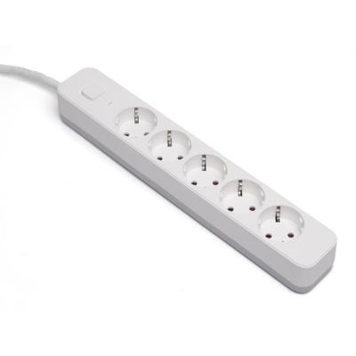 China 5 outlet Germany Type Extension Socket With On/Off Switch for sale