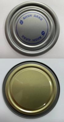 China CMYK Printing Tin Free Steel / Tinplate Can Lid 0.18mm - 0.25mm for sale