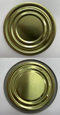 China 209 62mm TH415 TS275 Tin Can Lids Tinplate Lid Cover & Bottom for sale