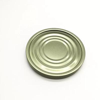 China Cookies Canned SPCC Tinplate Lid 0.15mm With BA CA Temper 200# 300# TIN LID for sale