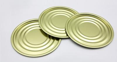 China Rust Resistance Round Tinplate Lid 83mm Storage Food Tin Lids for sale