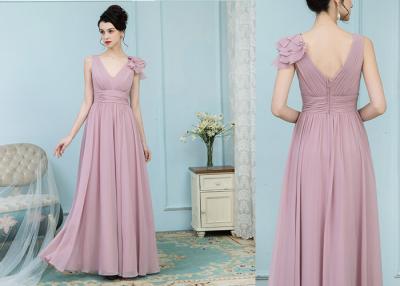 中国 花嫁の服のピンクのビーズの母、長く花嫁の服のライン母 販売のため