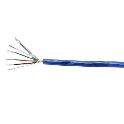 China PVC Insulated Shielded Braided Cable , UL 2725 Tinned Copper Cable for sale