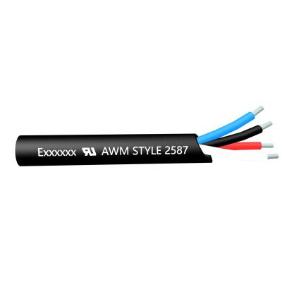 China UL sin blindaje plateada de plata 2678 de la base del PVC del cobre del alambre flexible multi del cable en venta