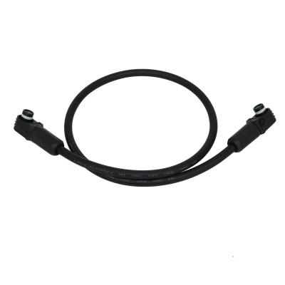 China TPE Jacket Solar Power Cable Black Tinned Copper For PV Panel for sale