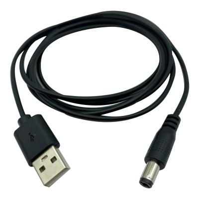 China Cabo de dados de carregamento preto 24AWG de USB da alimentação de DC para a rede das telecomunicações à venda