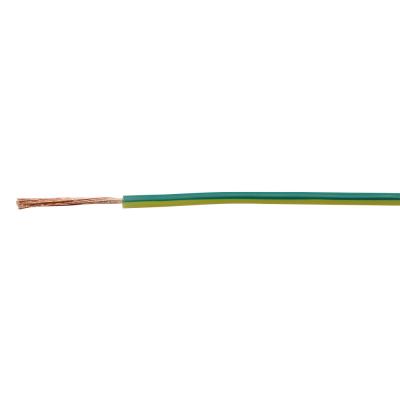 China Industrial Single Conductor Wire , PVC Jacket Single Core Copper Cable 12 AWG for sale