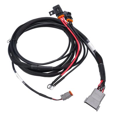 Китай High Temperature Wiring Harness Cables with Customized Length and Silicone Cable Jacket продается