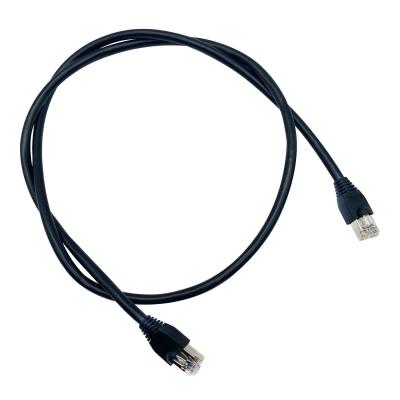 Китай Shielded PVC Ethernet Cable Assembly with 10Gbps Data Rate RJ45 Connector 1m Length продается