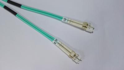 China High Return Loss SM MM LC OM1 Patch Cord OFNR Cable Jacket for sale