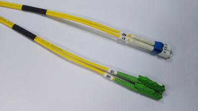 China PVC APC E2000 Patch Cord Customized Length Fiber Connector for sale