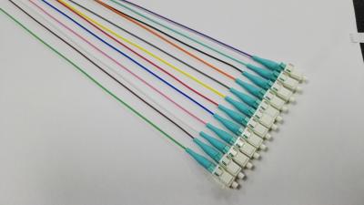 China Customized MM LC/PC 0.9mm Simplex Fiber Optic Cable Pigtail for sale